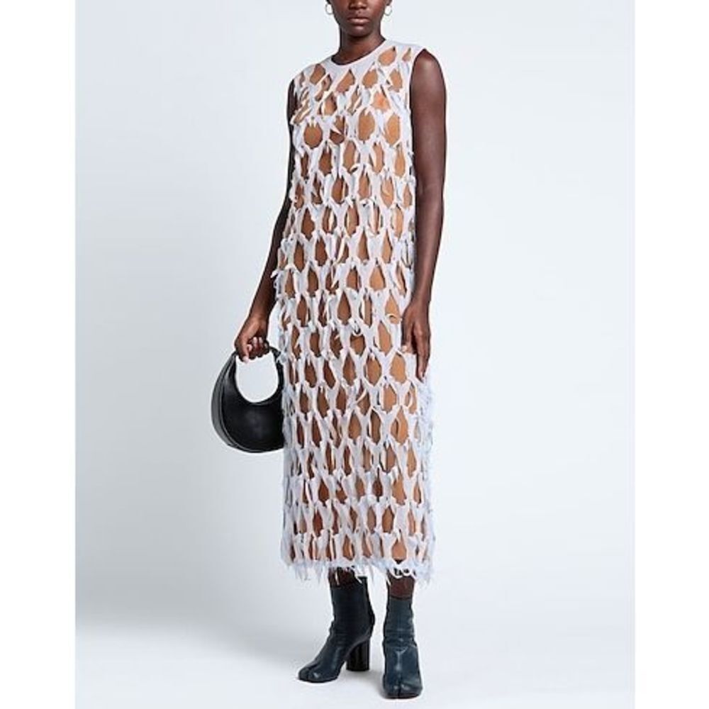 Maison Margiela Cut-Out Silk Dress Size IT 36 / US 0 $2160 - Picture 2 of 10